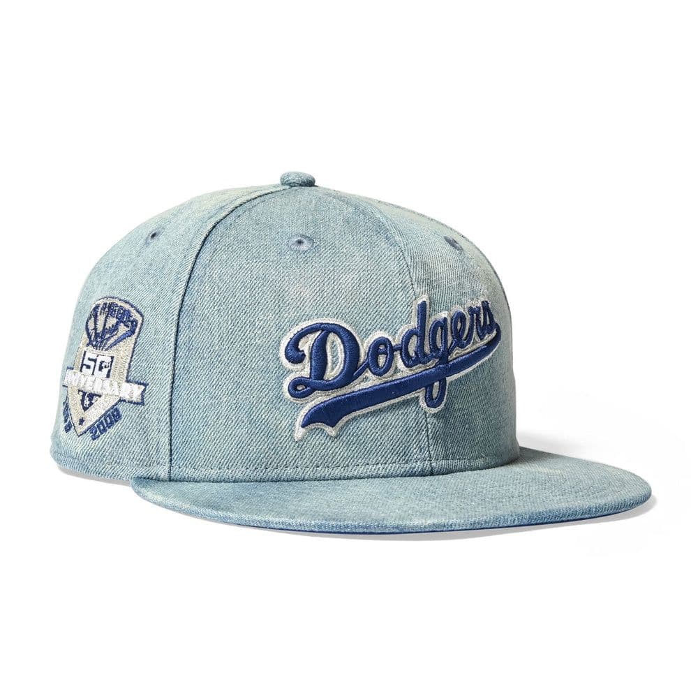お*ニ様 NEW ERA 59FIFTY ドジャース ウォッシュドデニム 限定