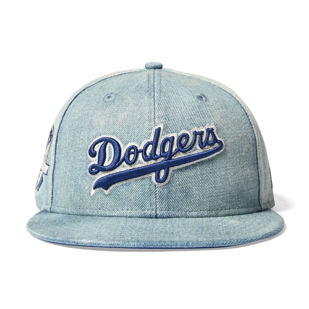 お*ニ様 NEW ERA 59FIFTY ドジャース ウォッシュドデニム 限定