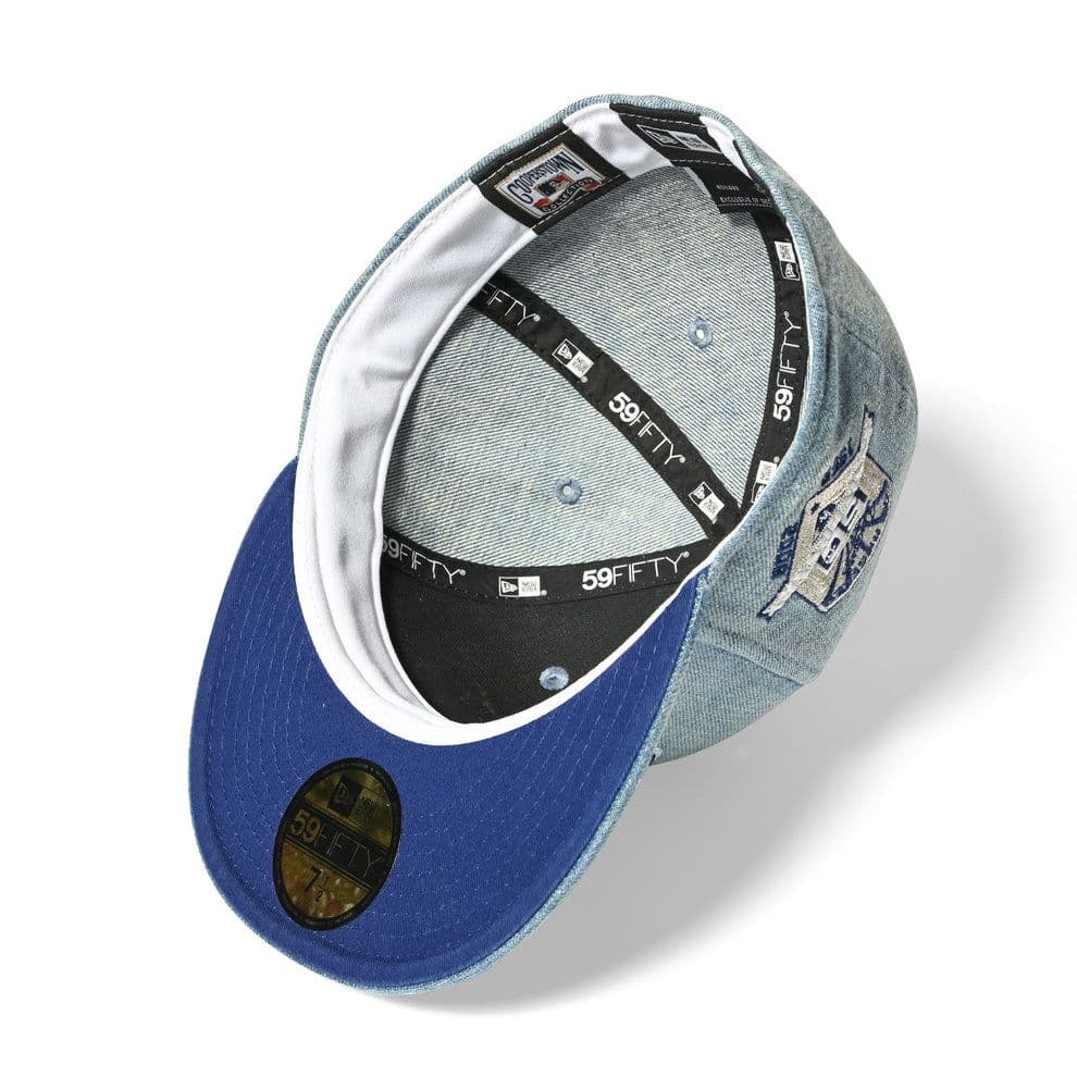 お*ニ様 NEW ERA 59FIFTY ドジャース ウォッシュドデニム 限定