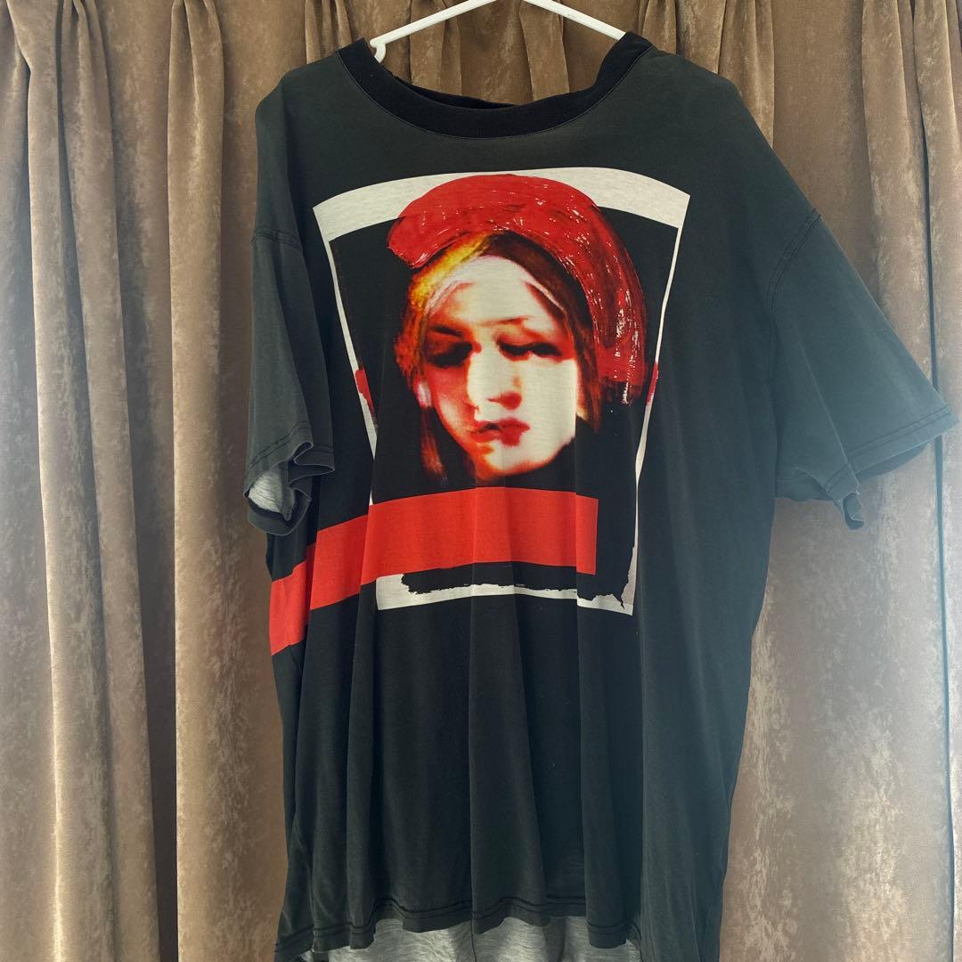 givenchy グラフィックプリント オーバーサイズTシャツ ブラック