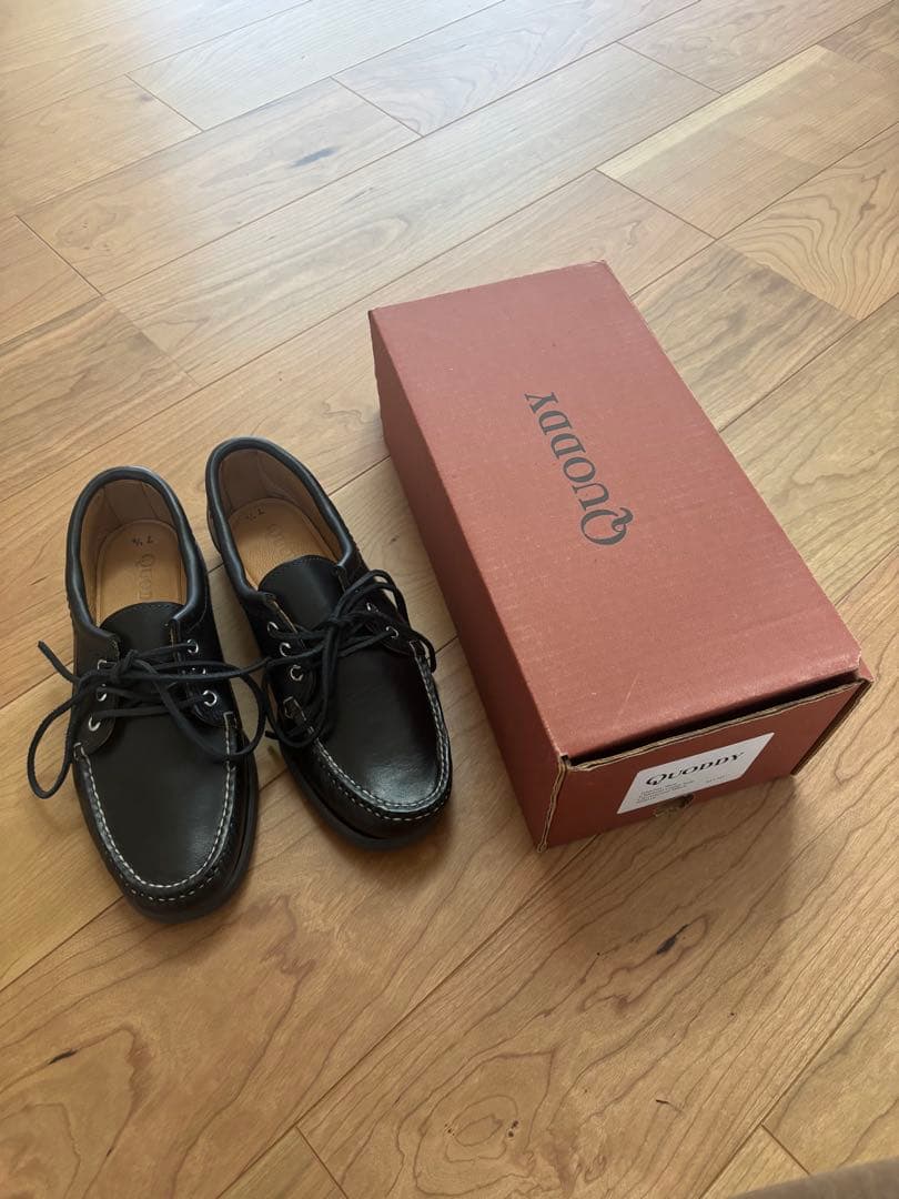 【未使用】Quoddy Trail Moccasin デッキシューズ（
