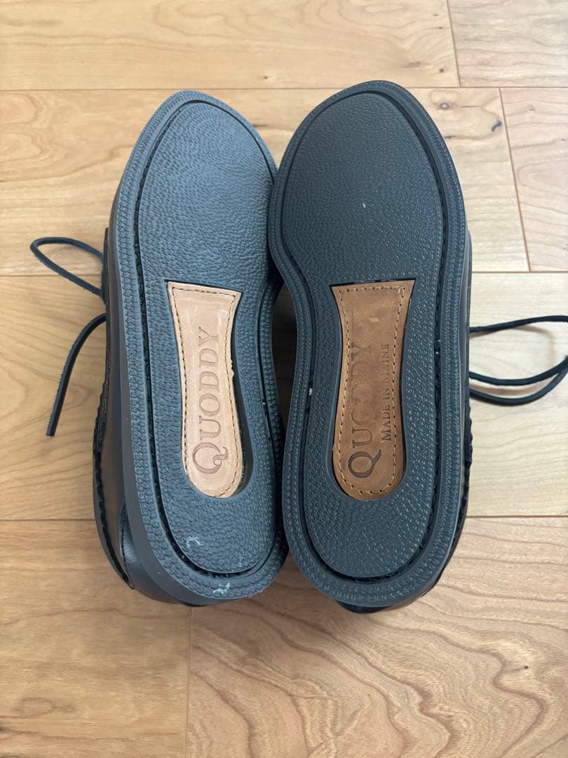 【未使用】Quoddy Trail Moccasin デッキシューズ（
