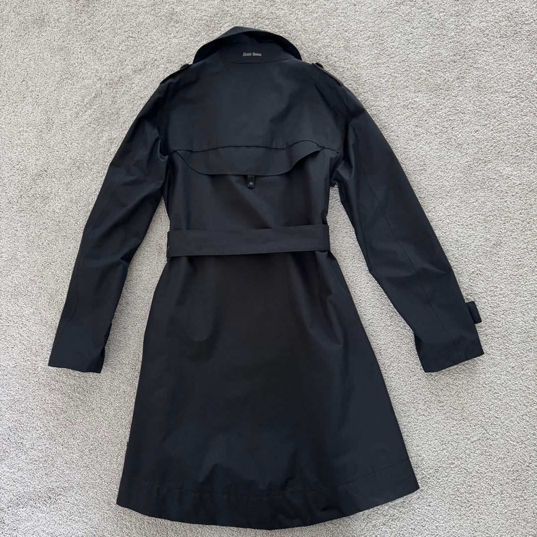 ヘルノ　ステンカラーコート　レインコート　GORE-TEX ブラック 42
