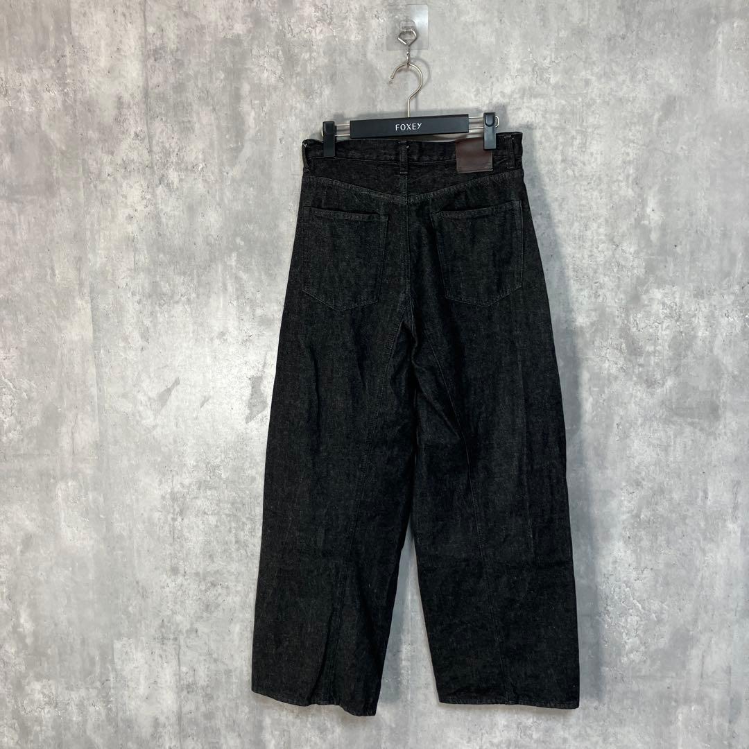 LESSAGE ルーズウェービング 3Dデニムパンツ 38