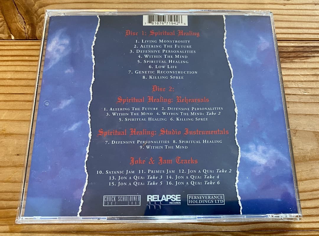 DEATH Spiritual Healing 2CD 国内仕様 デス