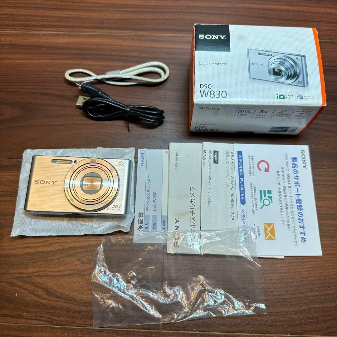 SONY Cyber-Shot DSC-W830 デジカメ 5655