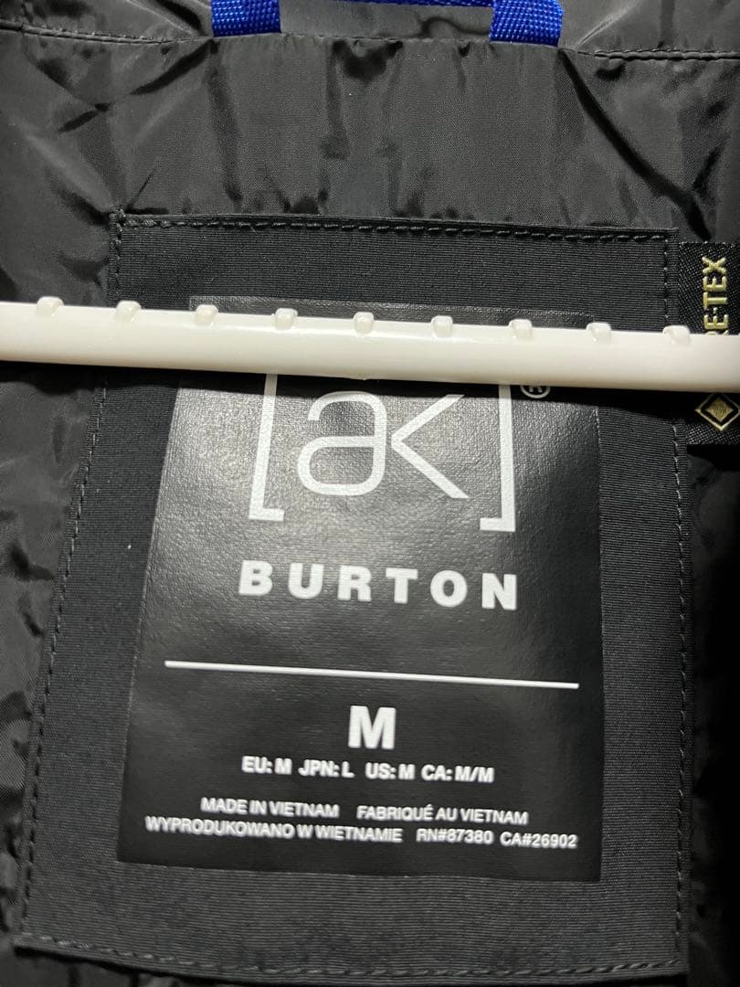 美品 上下セットアップ BURTON [ak] M ジャケット ビブパンツ