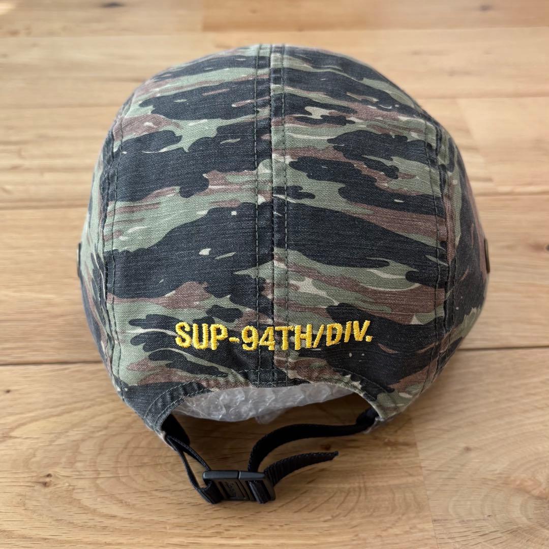 希少 Supreme Military Camp Cap 24SS タイガーカモ