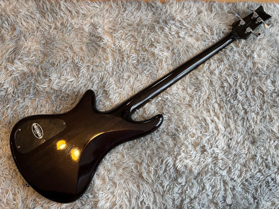 【美品】schecter extreme 4 スルーネックEMG搭載　上位モデル