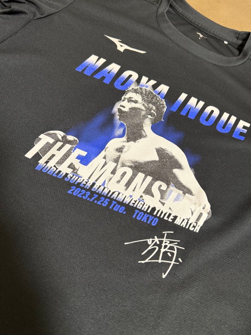 ミズノ　井上尚弥　フルトン戦　応援Tシャツ　L