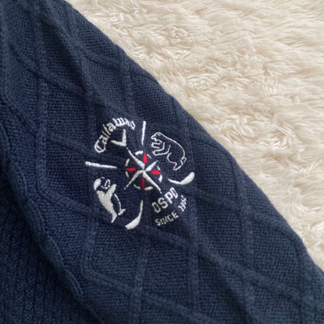 【ワンコさん専用】極美品！Callaway キャロウェイ　ケーブルニット　ハイネ