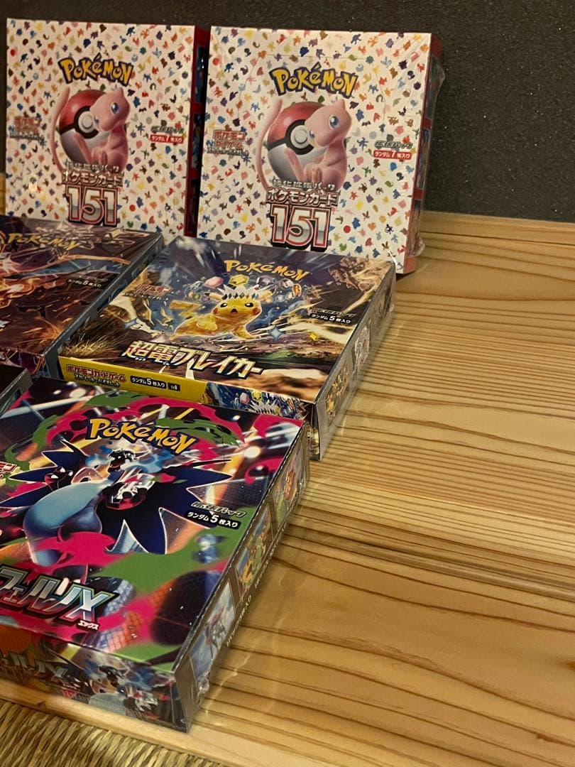 r*a様 ポケモンカード151 その他　計6BOXセット　シュリンク付き