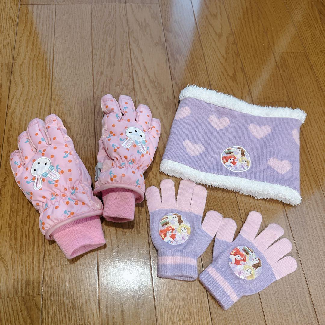 ★極美品FABLICE キッズ スキーウェア 上下セット 120 パステルカラー