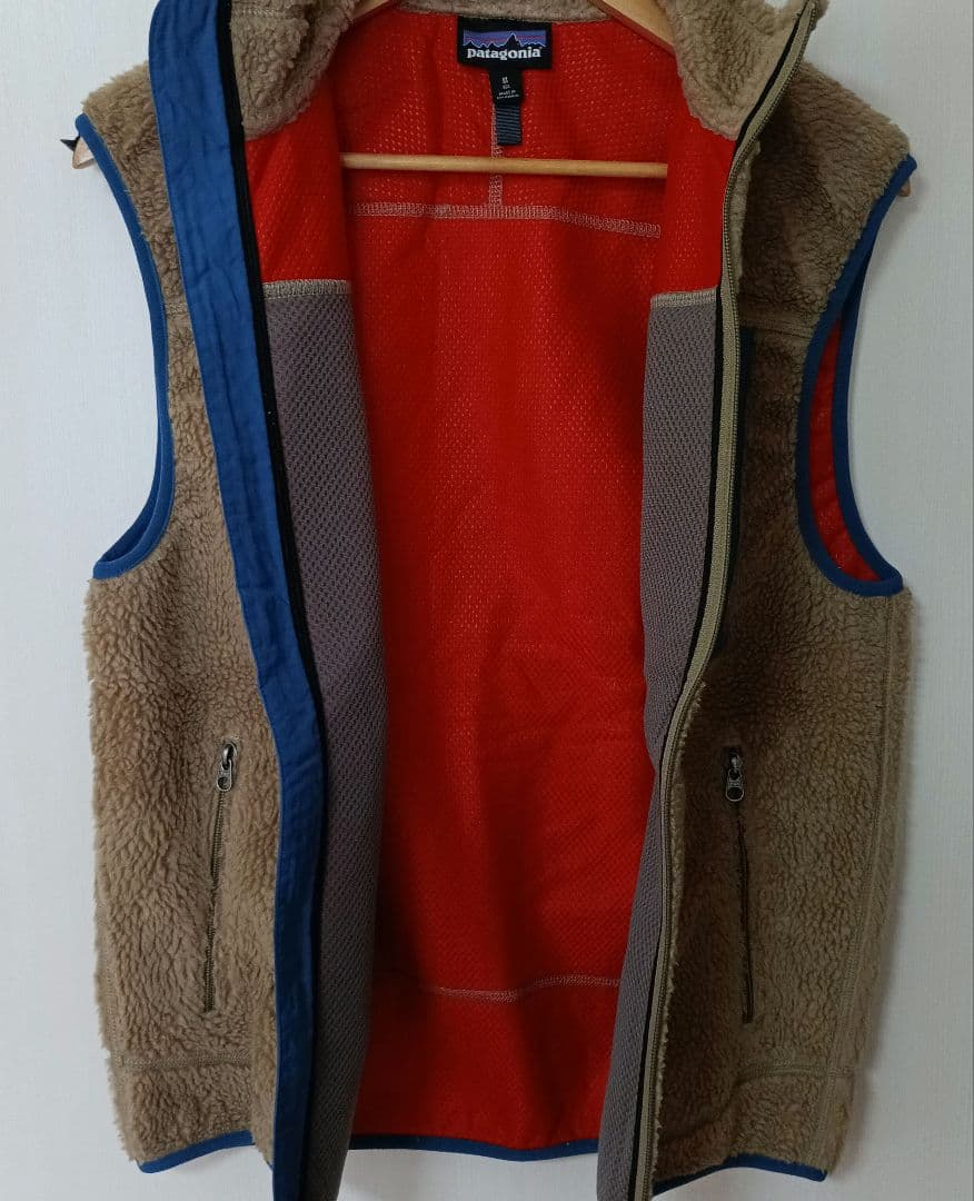 Patagonia フリース ベスト M ブラウン　レトロx
