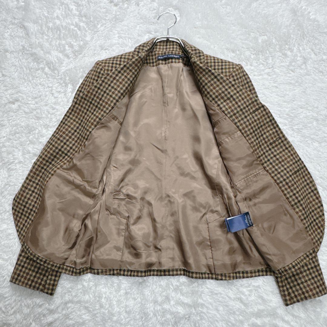 【専用】ラルフローレン 千鳥格子 くるみボタン エルボーパッチ ジャケット