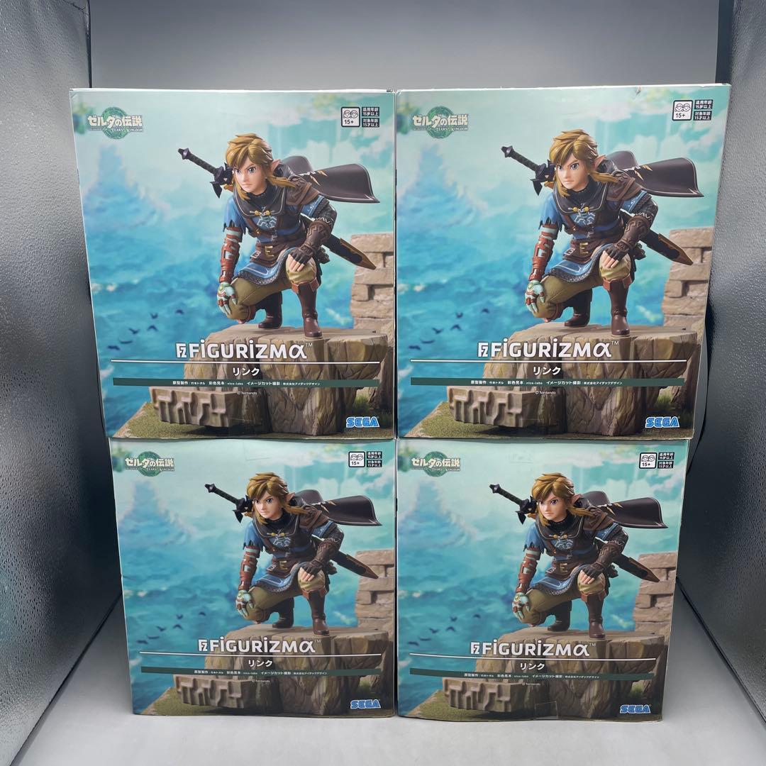 未開封 4点セット ゼルダの伝説 FIGURIZM α リンク