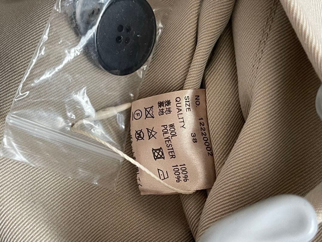 美品★TODAYFUL スタンドカラートレンチコート 38