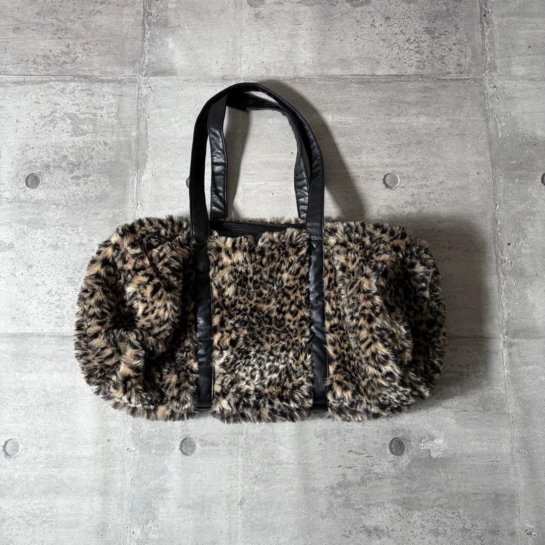 バッグ 00s GLAD NEWS leopard far bostonbag y2k