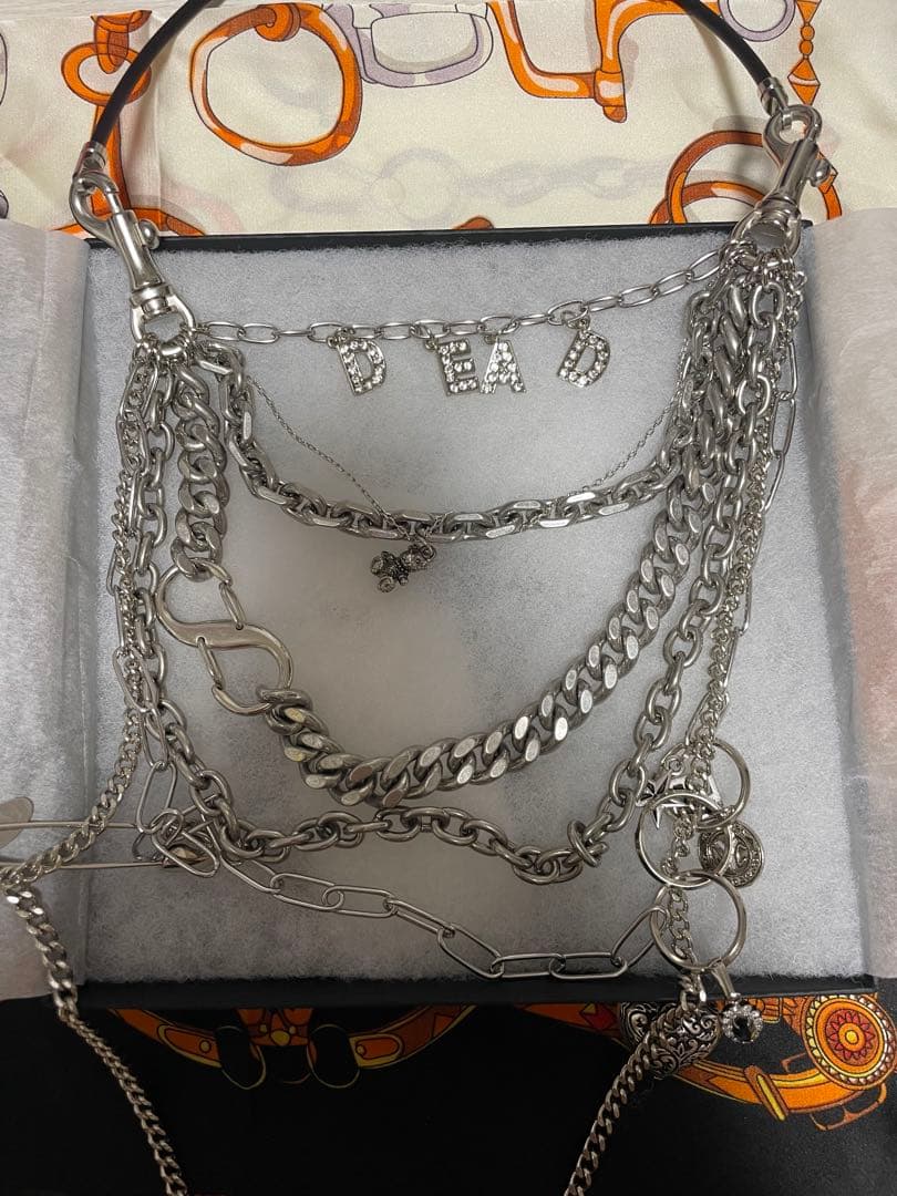 【2回着用】doublet dead NECKLACE