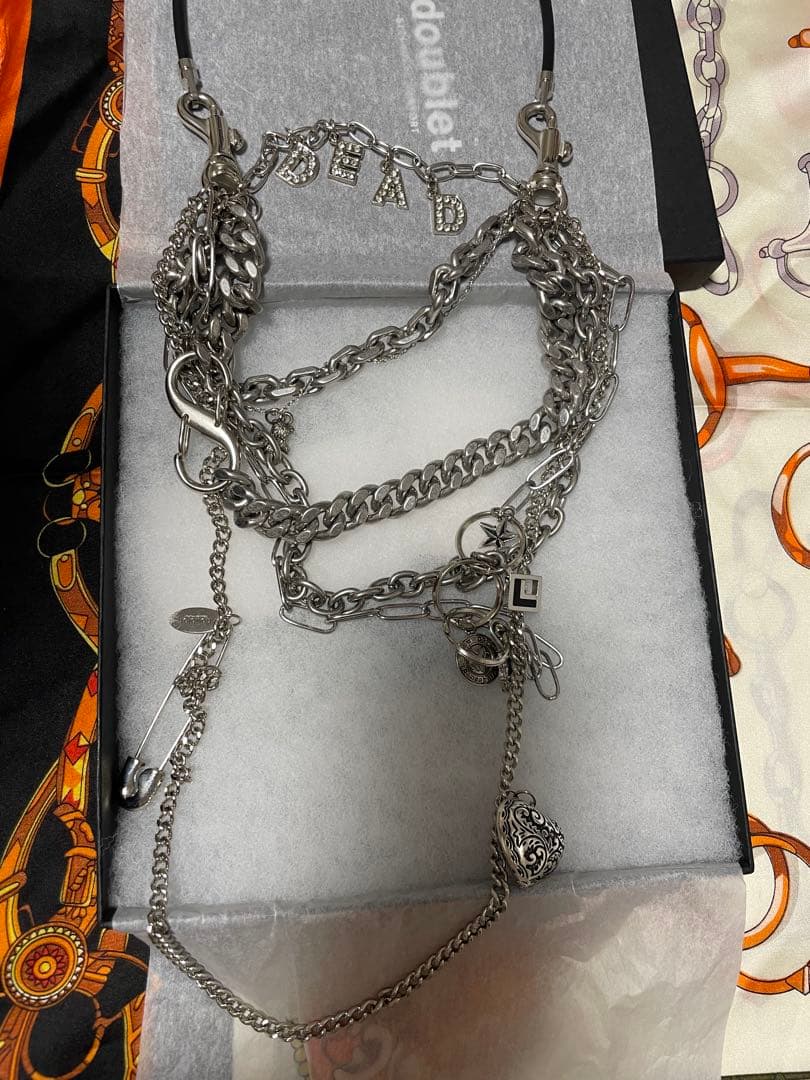 【2回着用】doublet dead NECKLACE