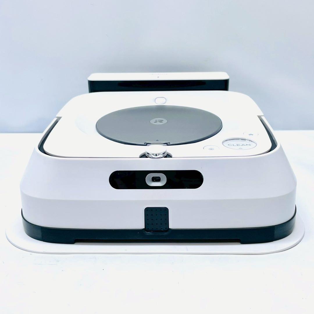 動作保証付　iRobot ブラーバジェット　m6 水拭きロボット掃除機 白