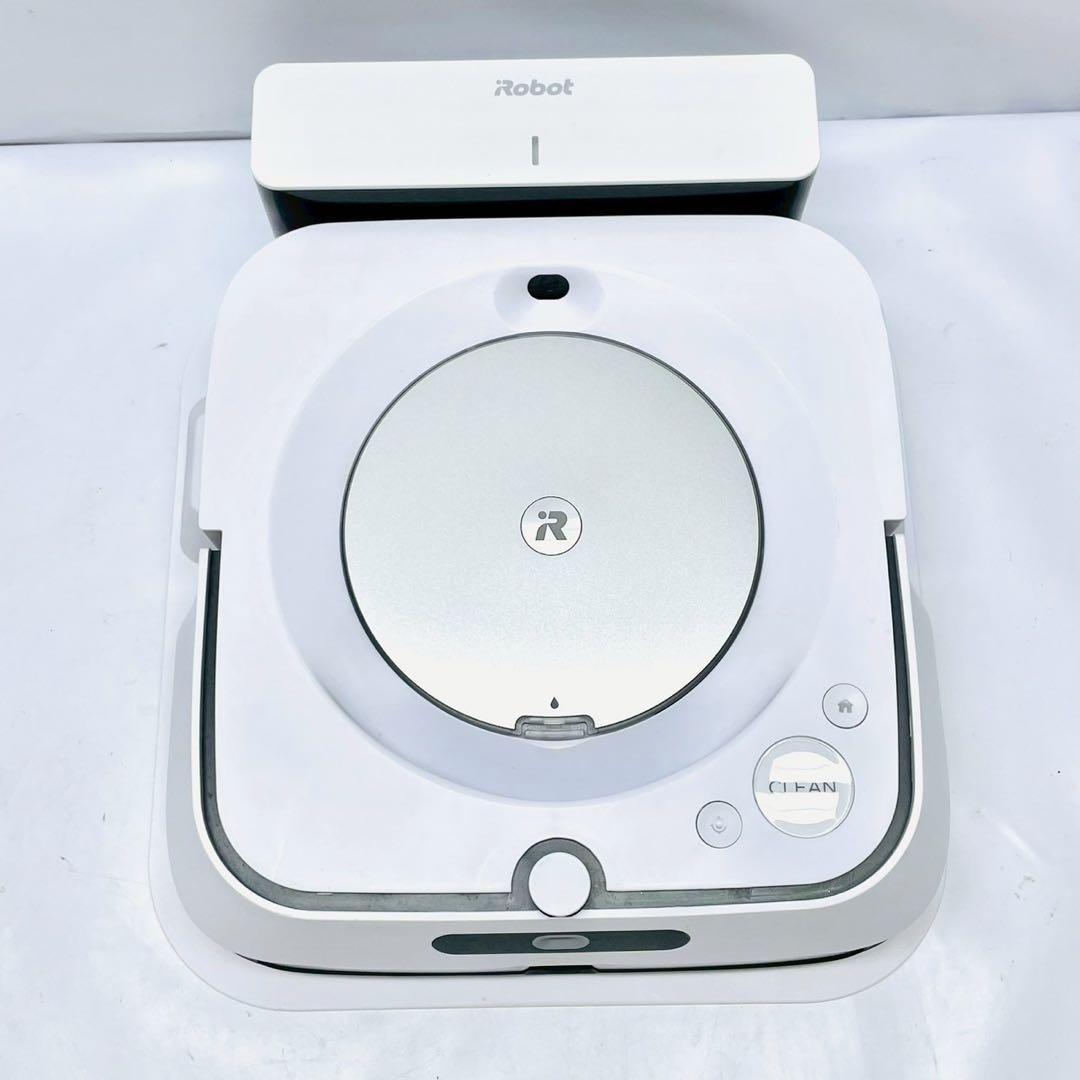 動作保証付　iRobot ブラーバジェット　m6 水拭きロボット掃除機 白