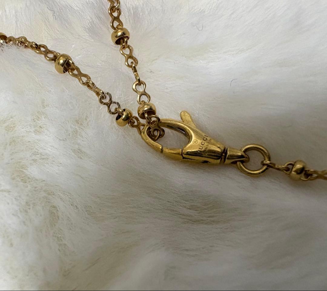 GUCCI インターロッキングG イエローゴールド ネックレス