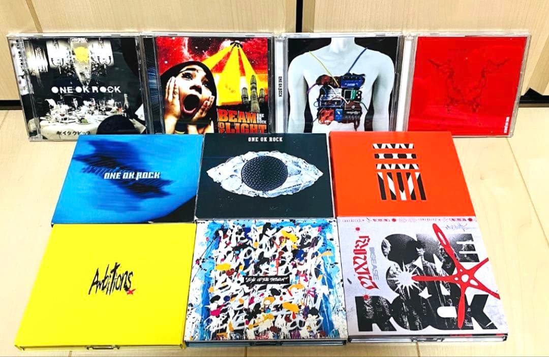 ONE OK ROCK アルバム CD 全10枚セット 初回盤 CD+DVD
