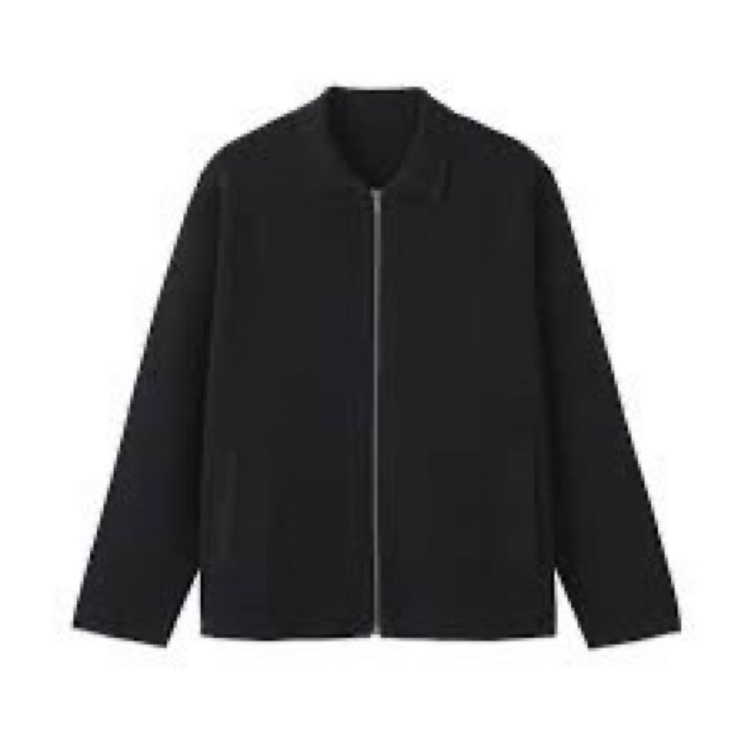 MUJI Labo ミラノリブ セットアップ L 黒 新品タグ付