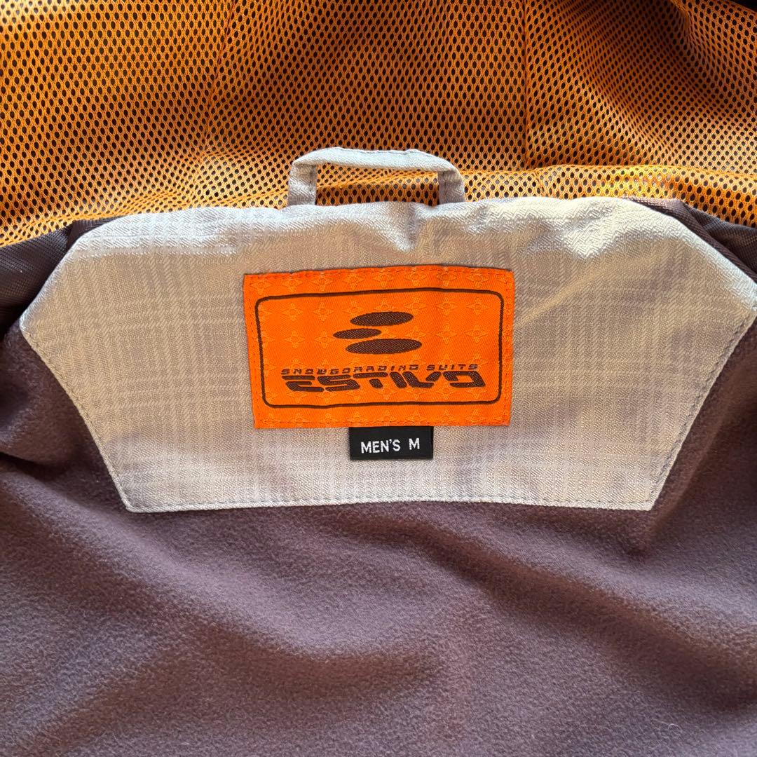 スノーボードウェア 上下セット メンズ Mサイズ DUNLOP ESTIVO