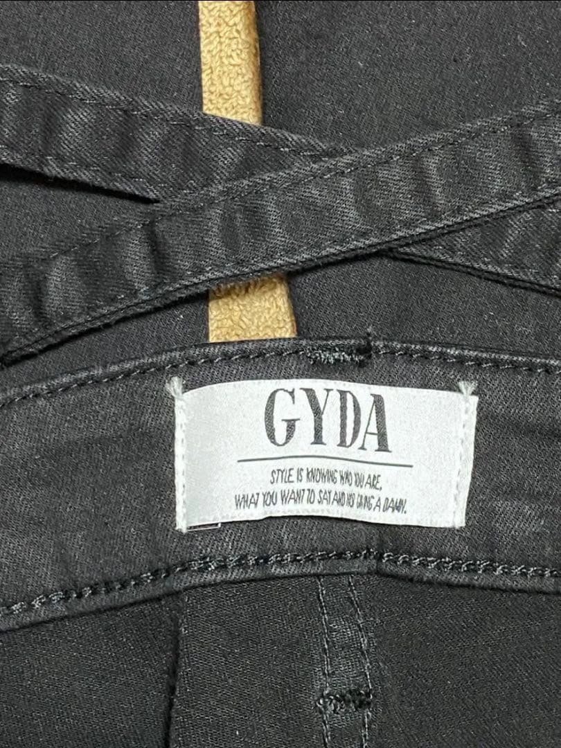 GYDA ハイウエストバッククロスフレアパンツ XS