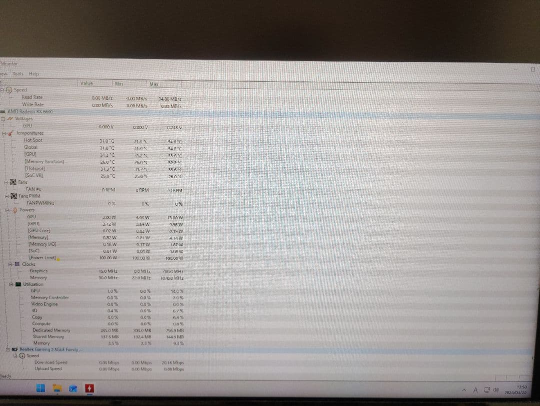 玄人志向 グラフィックボード RD-RX6600-E8GB/DF