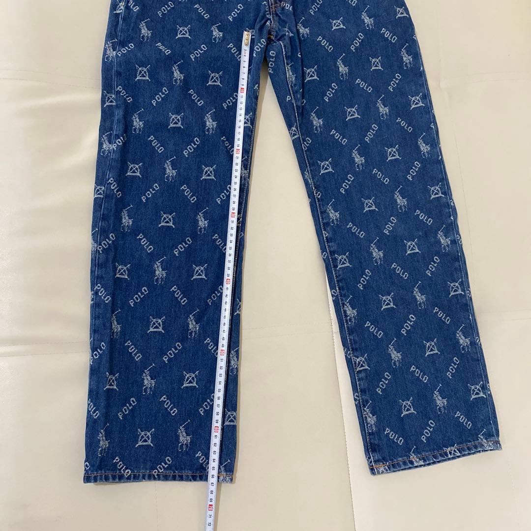 Polo Ralph Lauren ロゴプリントデニムパンツ