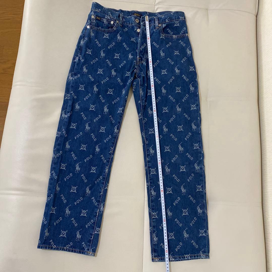 Polo Ralph Lauren ロゴプリントデニムパンツ
