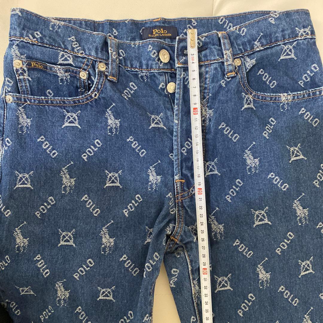 Polo Ralph Lauren ロゴプリントデニムパンツ