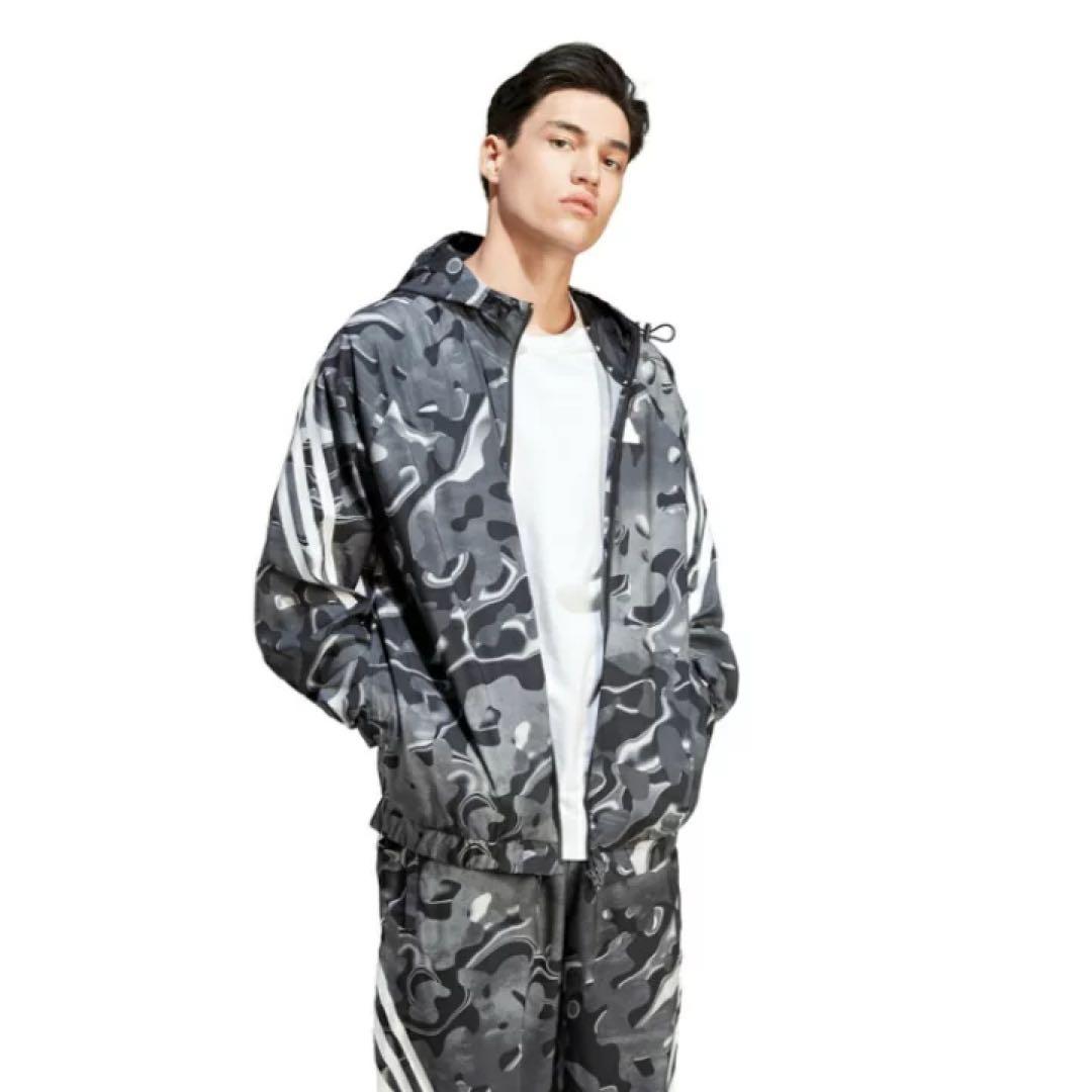 adidas ウインドブレーカージャケット XL