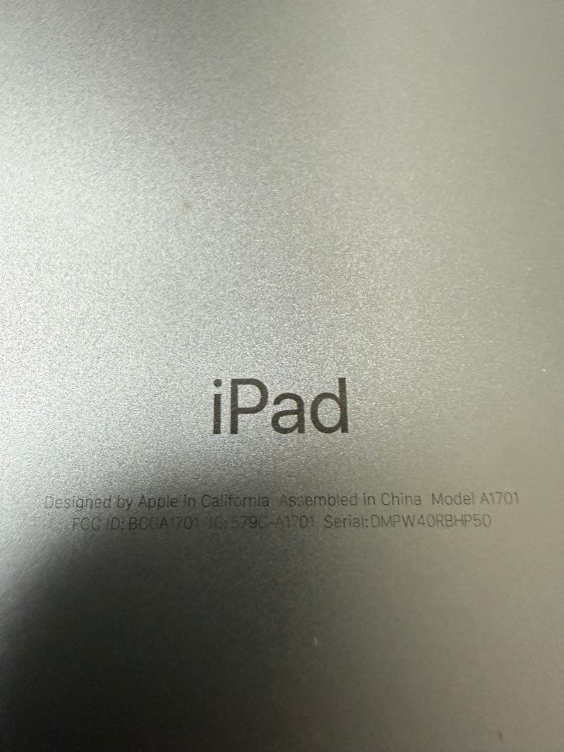 iPad Pro 2017 本体 ＋ Apple Pencil 第1世代 セット