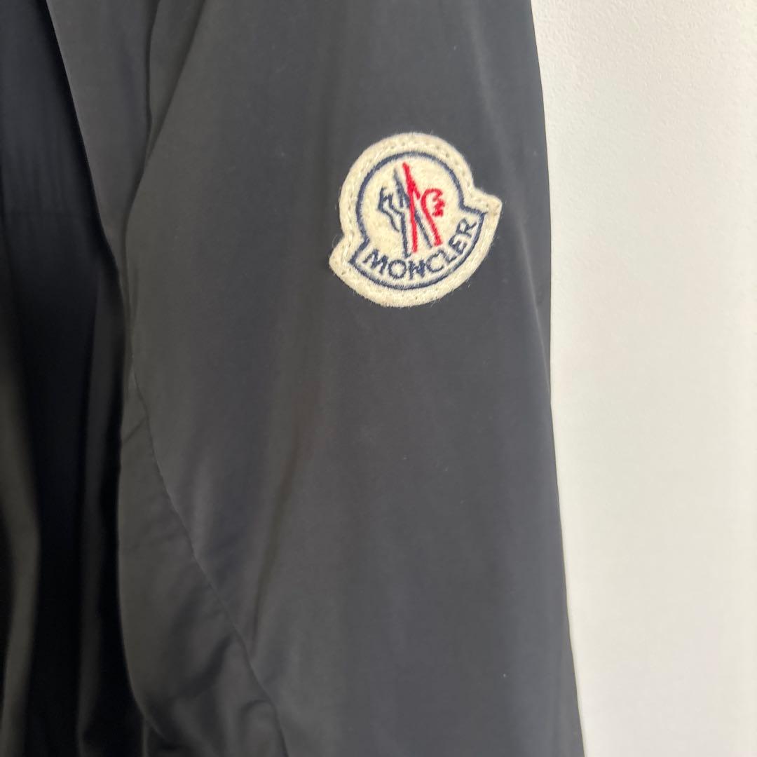 ちゃんMoncler 黒 フード付きジャケット