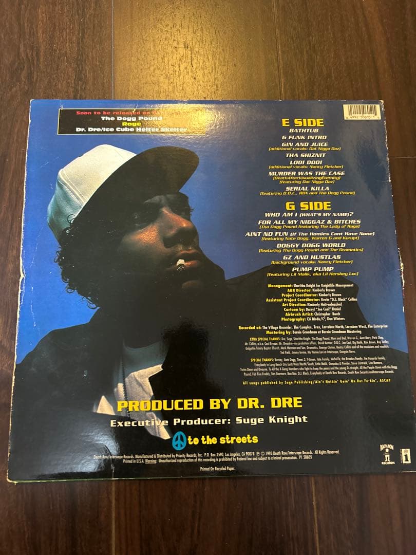 Snoop Doggy Dogg / Doggystyle LP US盤