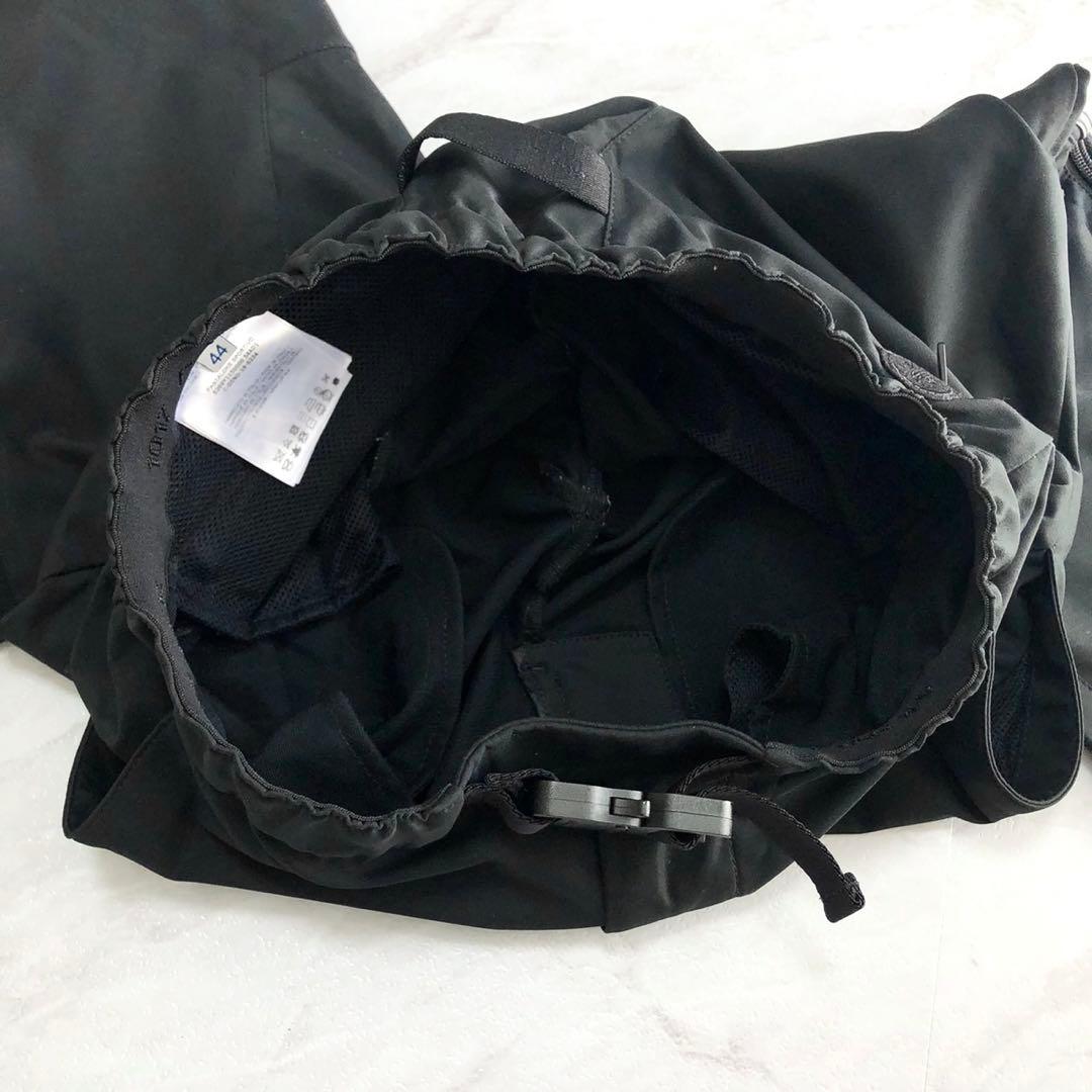 【美品】MONCLER ナイロン パンツ マグリア ラバー ベルト ブラック