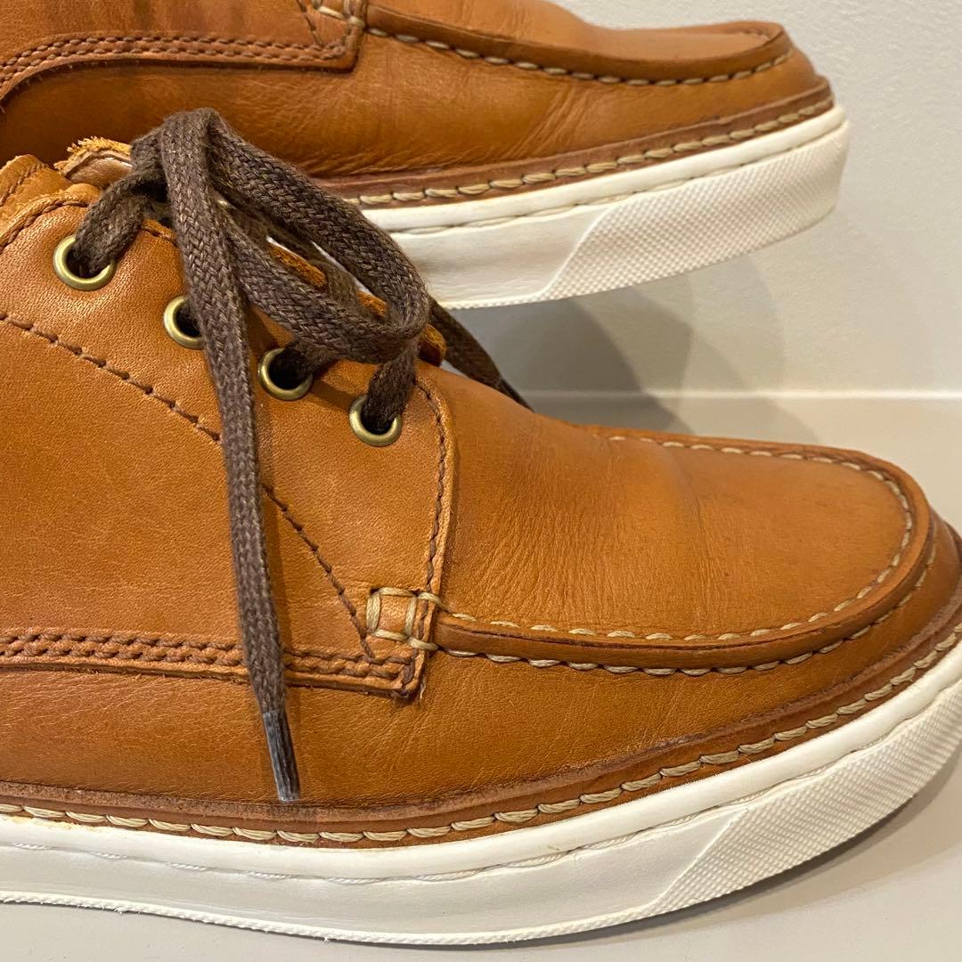 【美品】Danner デッキシューズ 26.0cm D023001 ブラウン