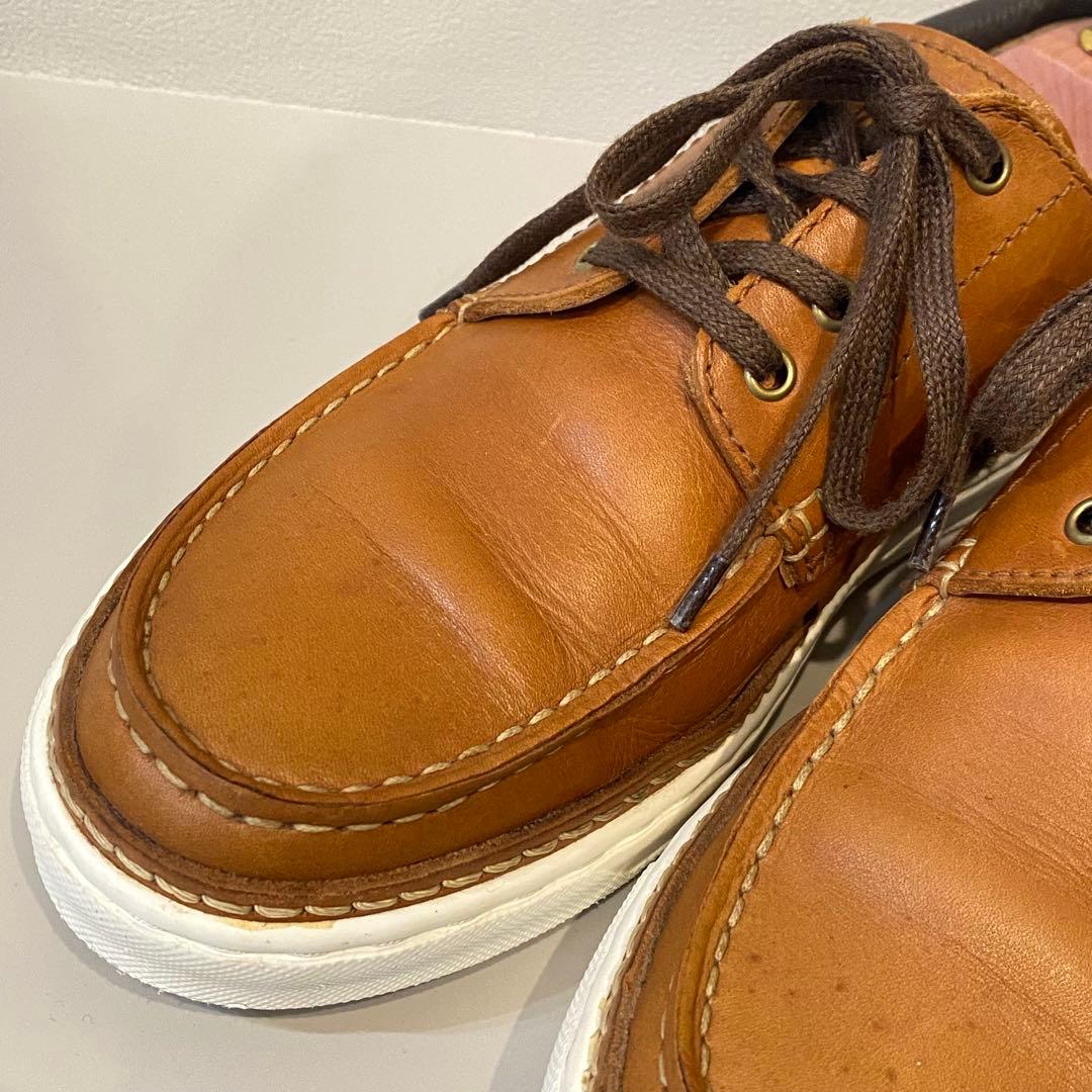【美品】Danner デッキシューズ 26.0cm D023001 ブラウン