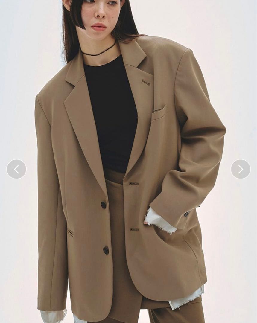 TODAYFUL Over Shoulder Jacket テーラードジャケット