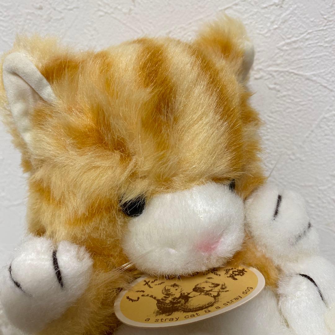 希少 新品 ファースト社　猫　ねこ　ぬいぐるみ　いたずら天使　昭和レトロ m1