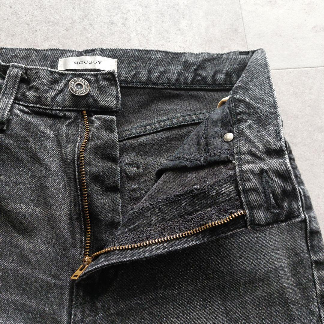 希少ロング マウジー MOUSSY MVS FLARE LONG 26 ブラック