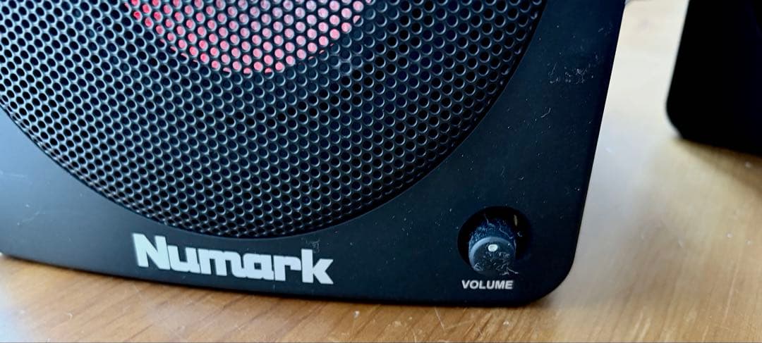 【中古】Numark N-WAVE580L モニタースピーカー　動作確認済 廃盤