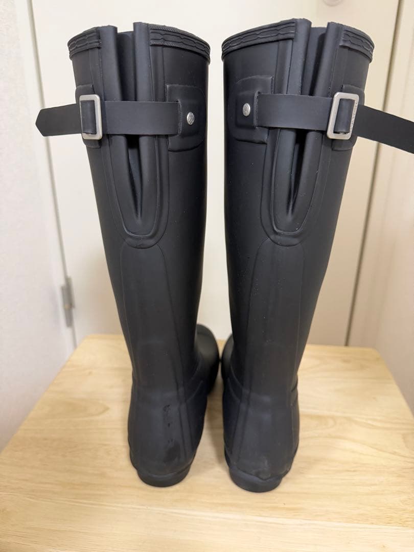 HUNTER Original Tall Bootブラック ロングブーツ