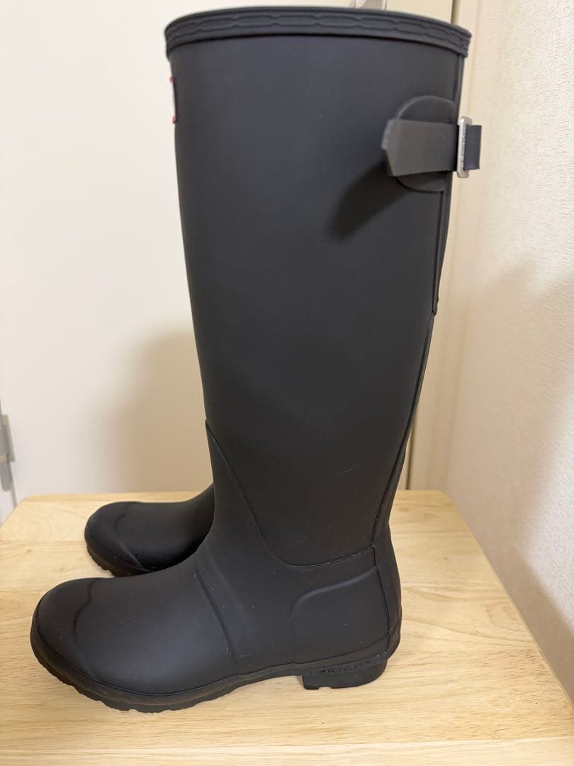 HUNTER Original Tall Bootブラック ロングブーツ