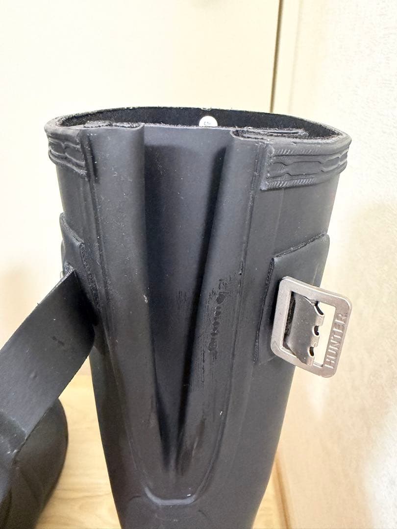 HUNTER Original Tall Bootブラック ロングブーツ