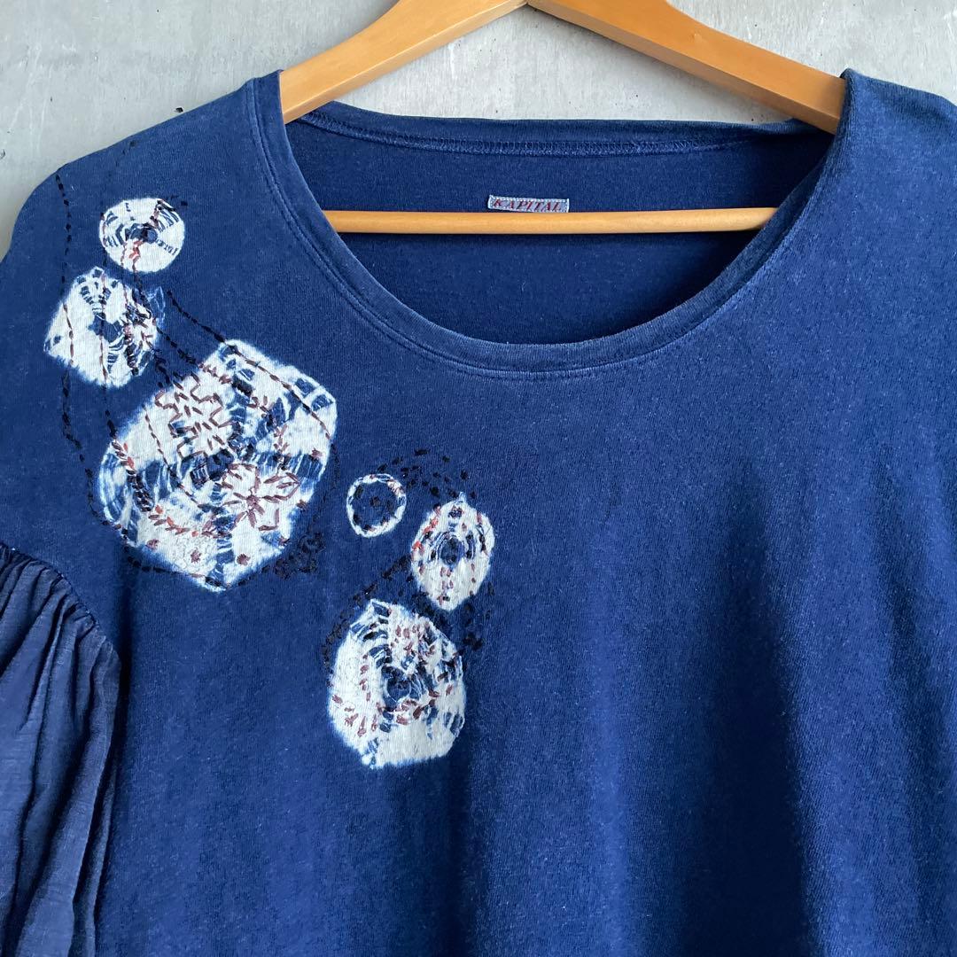 キャピタル　KAPITAL Tシャツ　カットソー